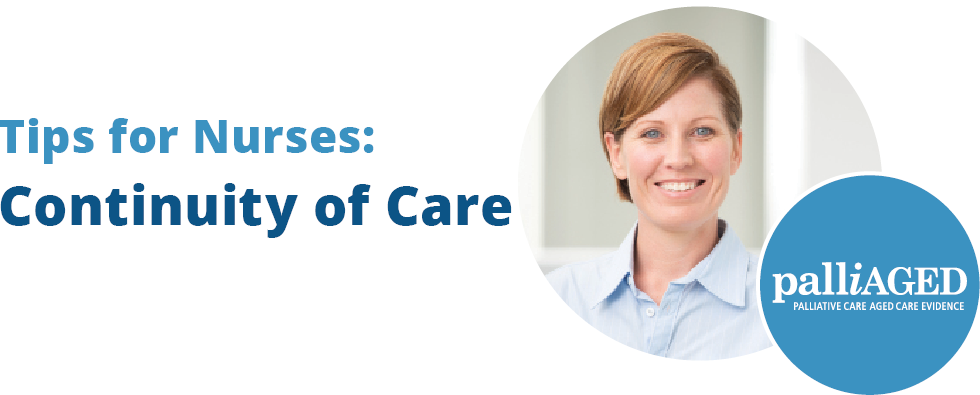 Tips for Nurses: Continuity of Care